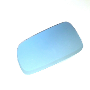 4B0857535 Door Mirror Glass